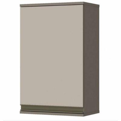 Armário Aéreo Connect 40cm 1 Porta MDF Bater Duna Cristal Móveis Henn