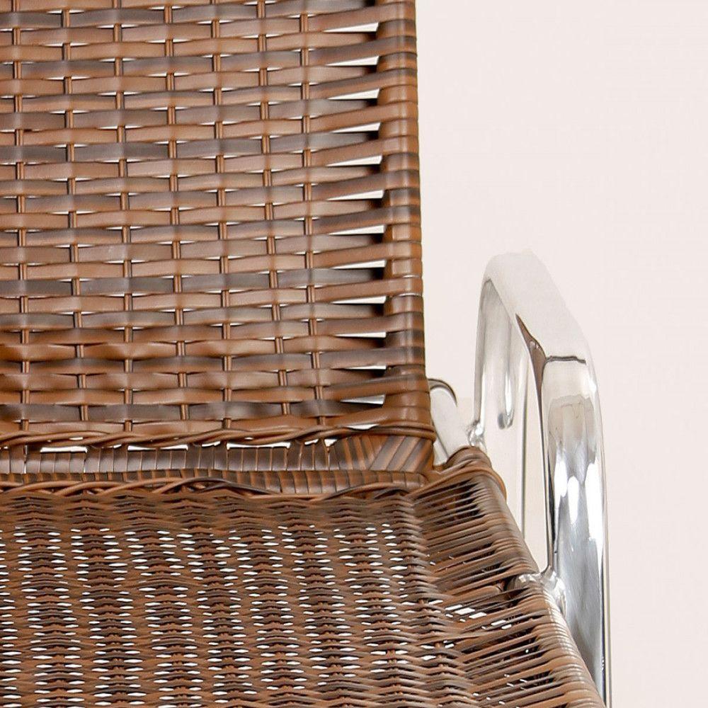 Espreguiçadeiras E Mesa Confortável Para Piscina Argila - 3