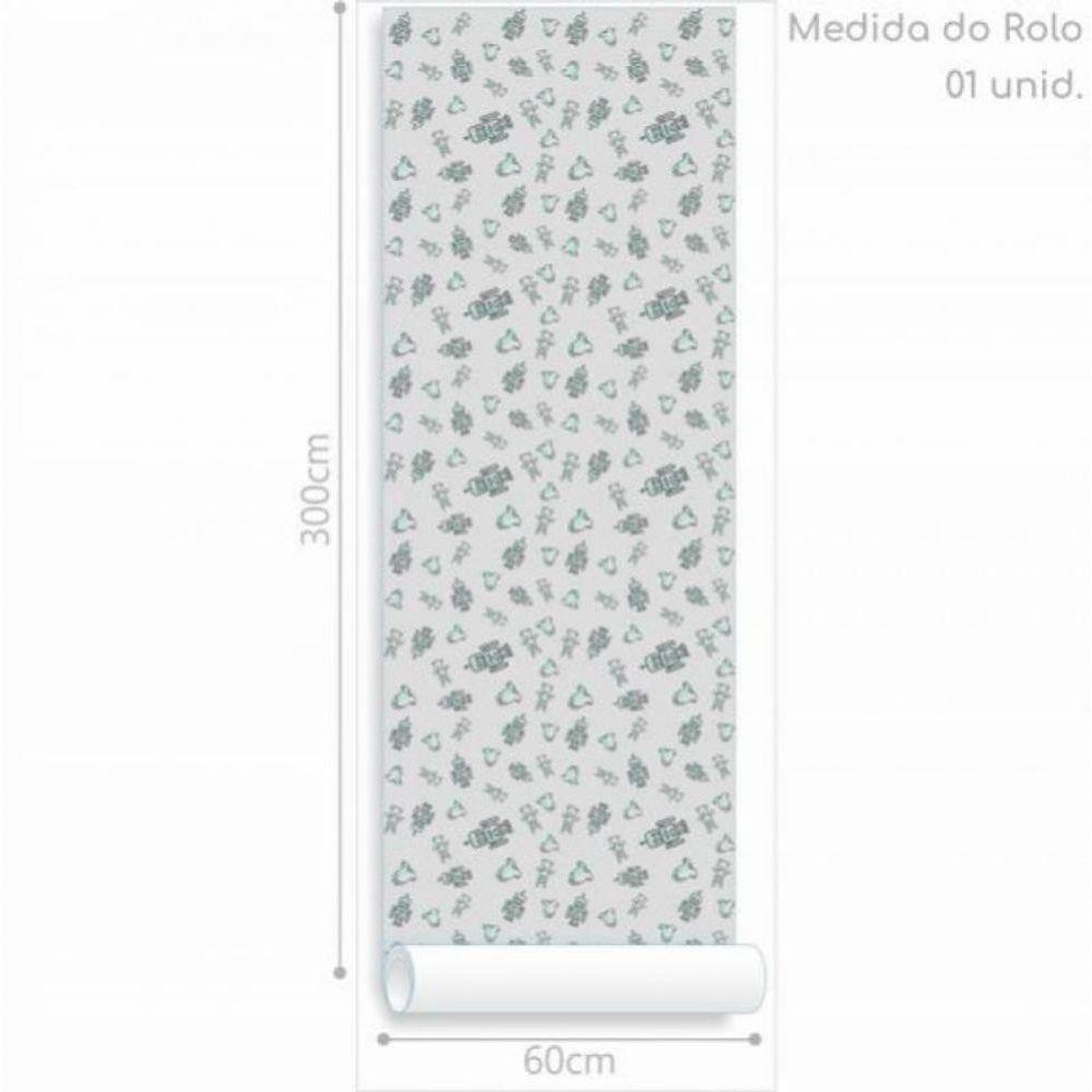 Papel De Parede Kids Robô Ursinho Baby - 3