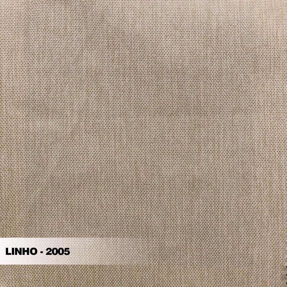 Sofá Decorativo 3 Lugares 250cm Pés Em Madeira Buzz Bege - 6