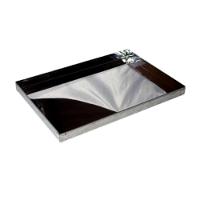 Tabuleiro Assadeira Bandeja E Forma Em Aço Inox 26X48Cm - 1