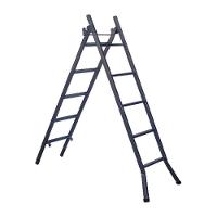 Escada Extensiva 3 Em 1 Metalon 30x20mm 7 E 14 Degraus 187cm - 7