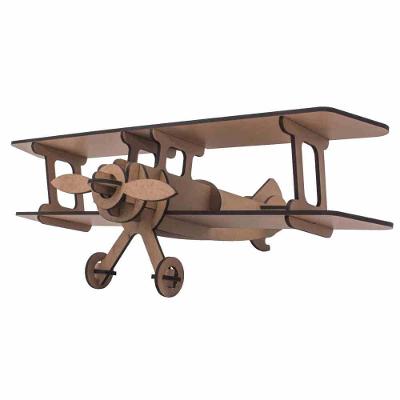 Quebra-cabeça 3d - Avião - 18 Peças - Pasiani