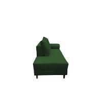 Divã Recamier Berlim 1,80 Cm Lado Direito Suede Verde - 5