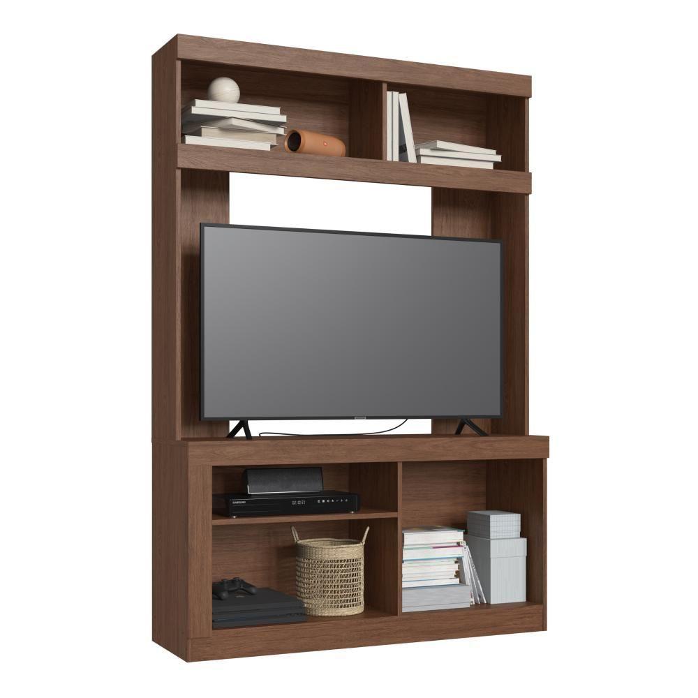 Estante Home Para Tv Até 49 Polegadas Es503 Decibal Wengue Cristalo - 2