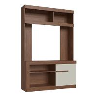 Estante Home Para Tv Até 49 Polegadas Es503 Decibal Wengue Cristalo - 3