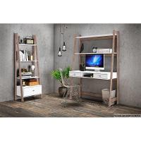 Estante para Sala RT3091 c/ 3 Prateleiras Preto/Rustico - Movelbento - 4