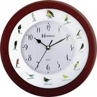 Relógio De Parede Canto De Pássaros Brasileiros Ipê Herweg 6370 único - 1