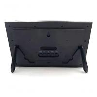 Relógio De Parede Ou Mesa Digital Lcd Calendário Termômetro Preto Herweg 6473 único - 3