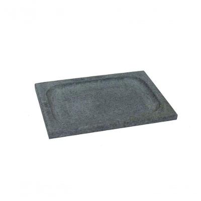 Prato/Bandeja Retangular Pedra Sabão 10X30Cm