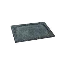 Kit 2 Prato Retangular Bandeja De Servir Pedra Sabão 20X30Cm - 3