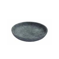 Kit 3 Pratos Fundo Para Massa Em Pedra Sabão Borda Alta 23Cm - 3