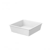 Travessa Pequena 230ml Branco Uno Coza 10,7 X 10,7 X 3,4 Cm Branco Coza - 1