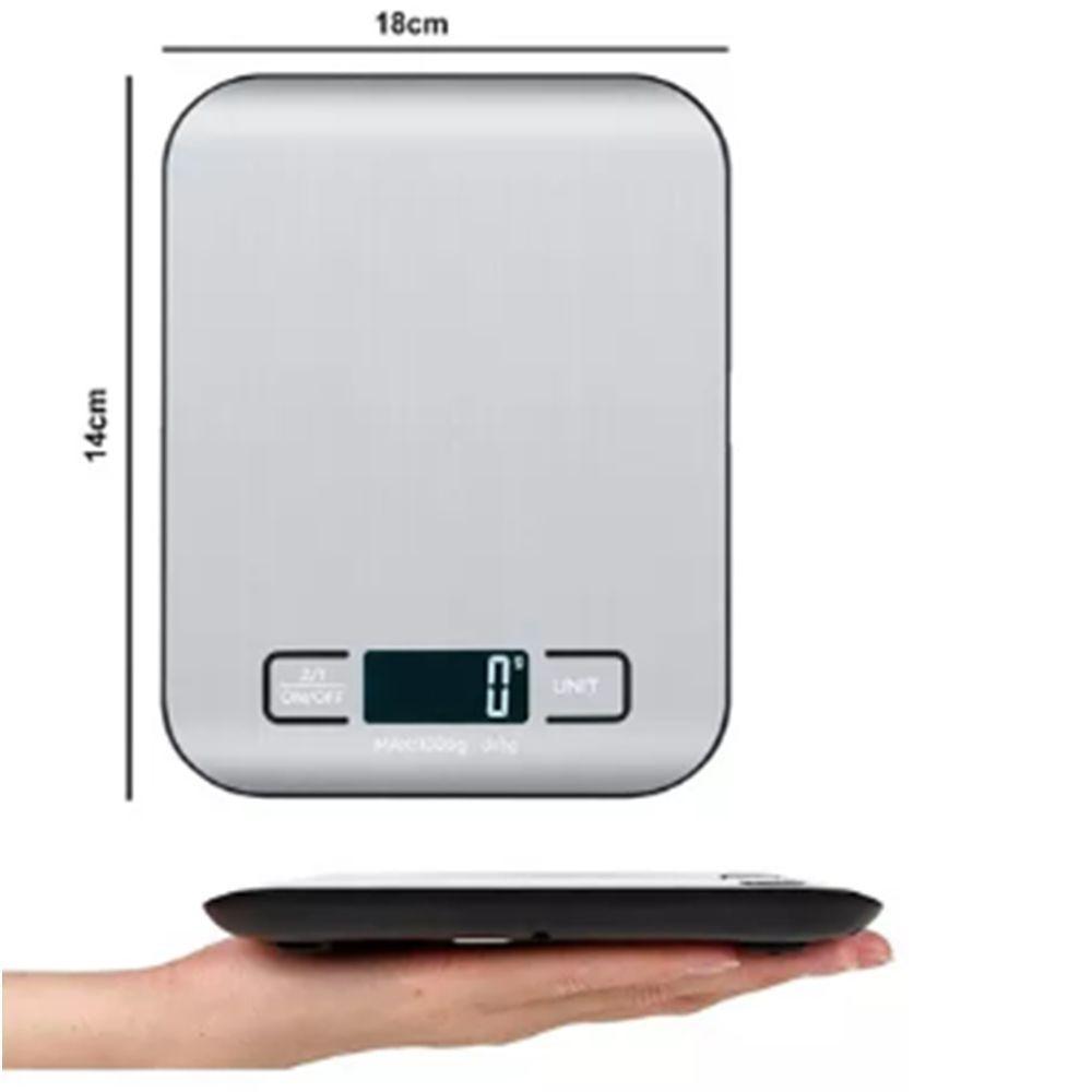 Balança Compacta Lcd: Leve E Fácil De Usar - 5