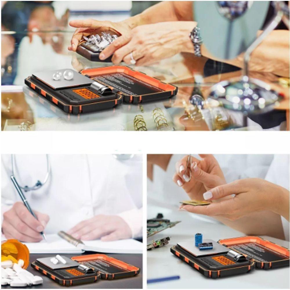 Balança De Precisão Portátil - Joias E Ouro 200g/0,01g - 2