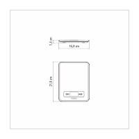 Balança Digital Para Cozinha Tramontina Adatto Em Aço Inox - 1