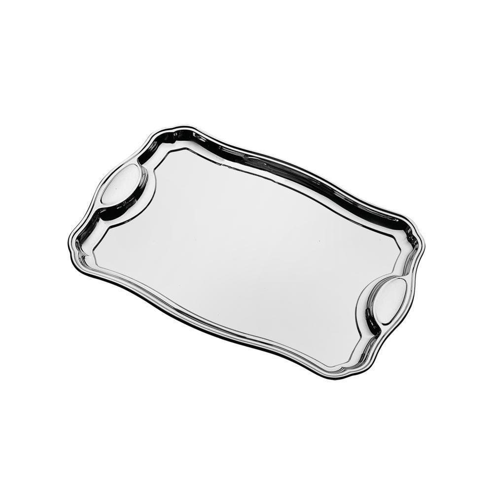 Bandeja Tramontina Retangular Em Inox Com Alças 34 X 24 Cm - 2