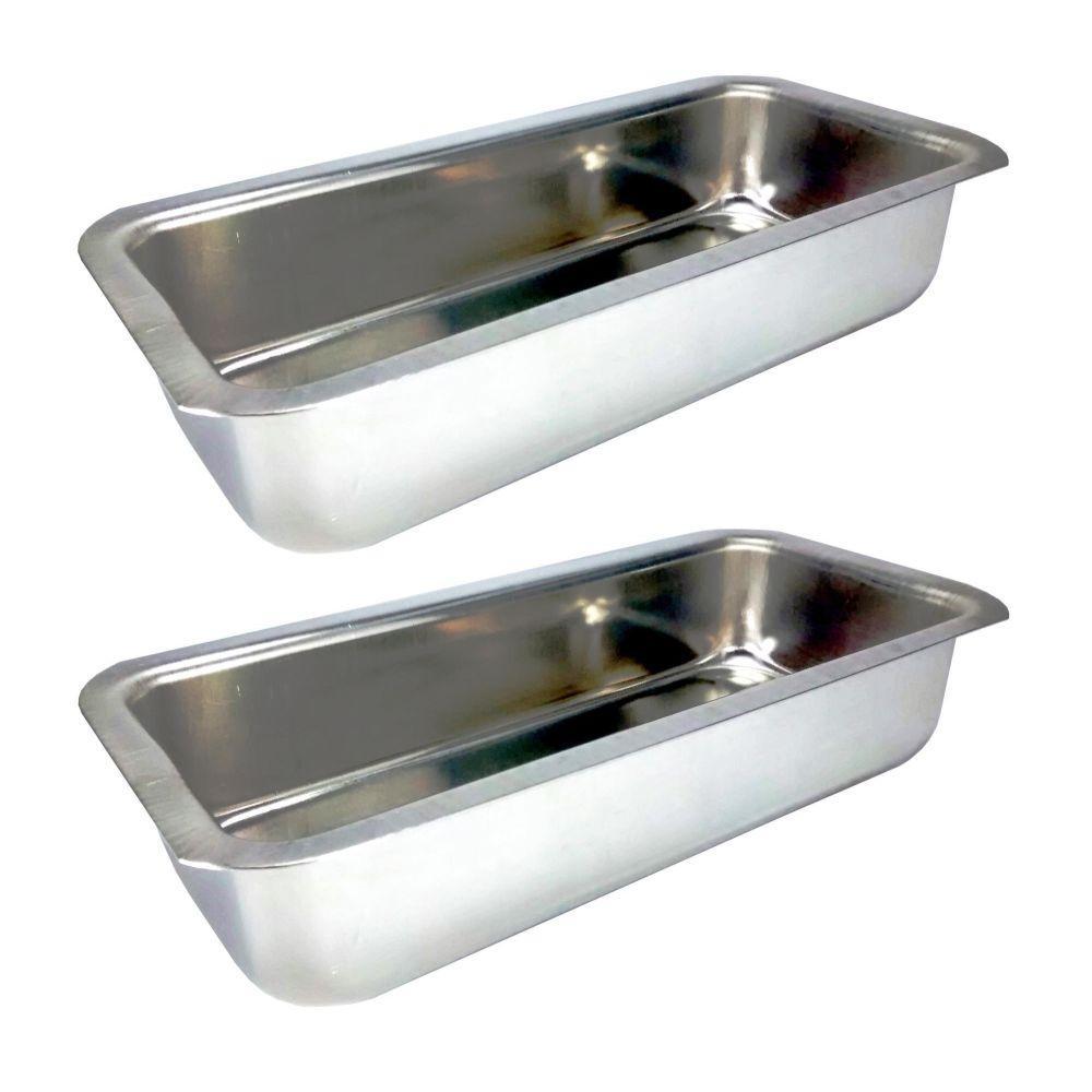 Forma Para Pão Nº2 Assadeira Bolo Inglês Cuca Cake Gelo 2 Unidades - 2