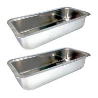 Forma Para Pão Nº2 Assadeira Bolo Inglês Cuca Cake Gelo 2 Unidades - 1