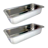 Forma Para Pão Nº2 Assadeira Bolo Inglês Cuca Cake Gelo 2 Unidades - 2