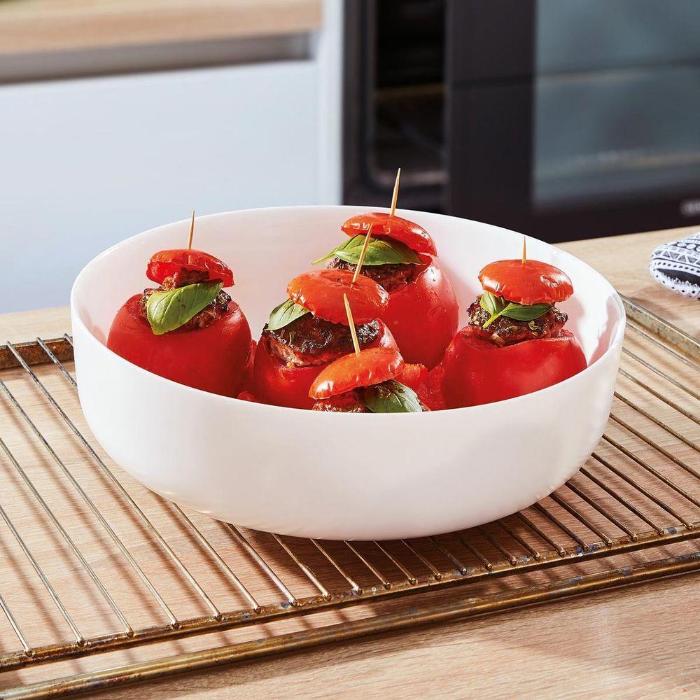 Luminarc Diwali Assadeira 7X26X26Cm 2,8L Vidro Temperado Branco - 2