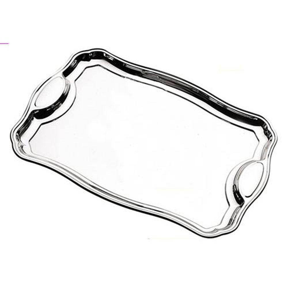 Bandeja Tramontina Retangular Em Inox Com Alças 49 X 34 Cm - 1