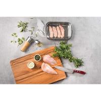 Jogo De Assadeiras Tramontina Cosmos Em Aço Inox Com 3 Peças Tramontina