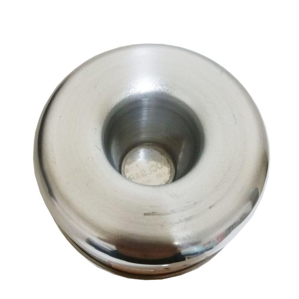 Kit 3 Formas Assadeiras De Pudim De Alumínio Grosso 16x8cm - 4