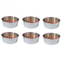 Kit 6 Formas Assadeiras Redonda Para Bolo Alta 22x9cm 3.5l - 1