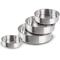 Kit Conjunto 4 Formas Assadeiras Redonda Para Bolo - 1