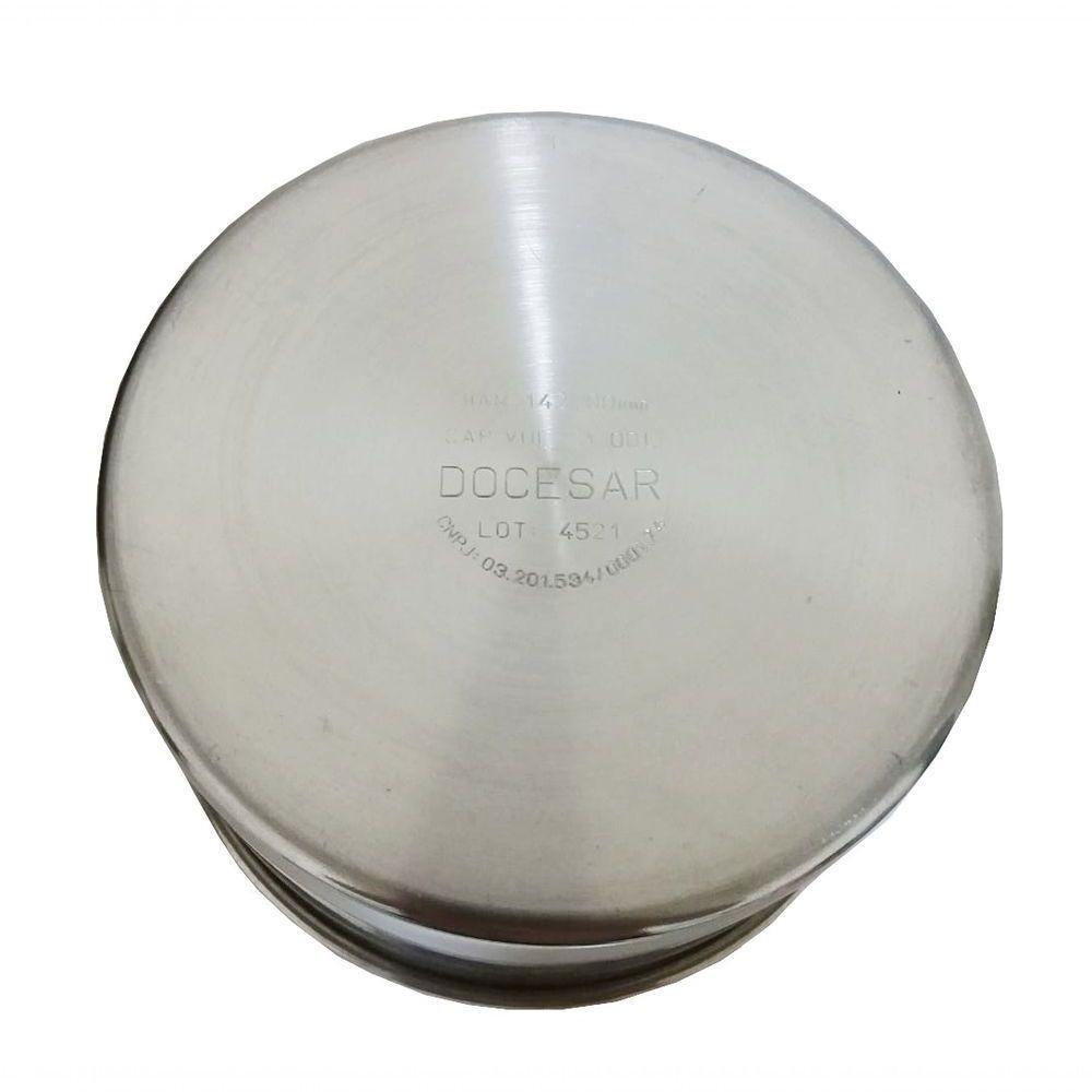 Forma Assadeira Redonda Para Bolo Alta 14x8cm 1l Docesar - 2