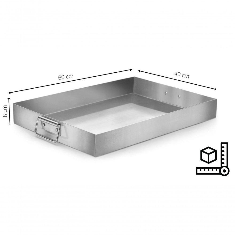 Assadeira Retangular 60X40X8 Cm Real 6060 - 2