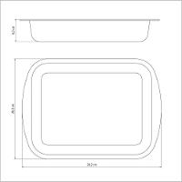 Assadeira Funda Alumínio Revestimento Antiaderente Starflon T1 Grafite 34 Cm 4,9 L - 3