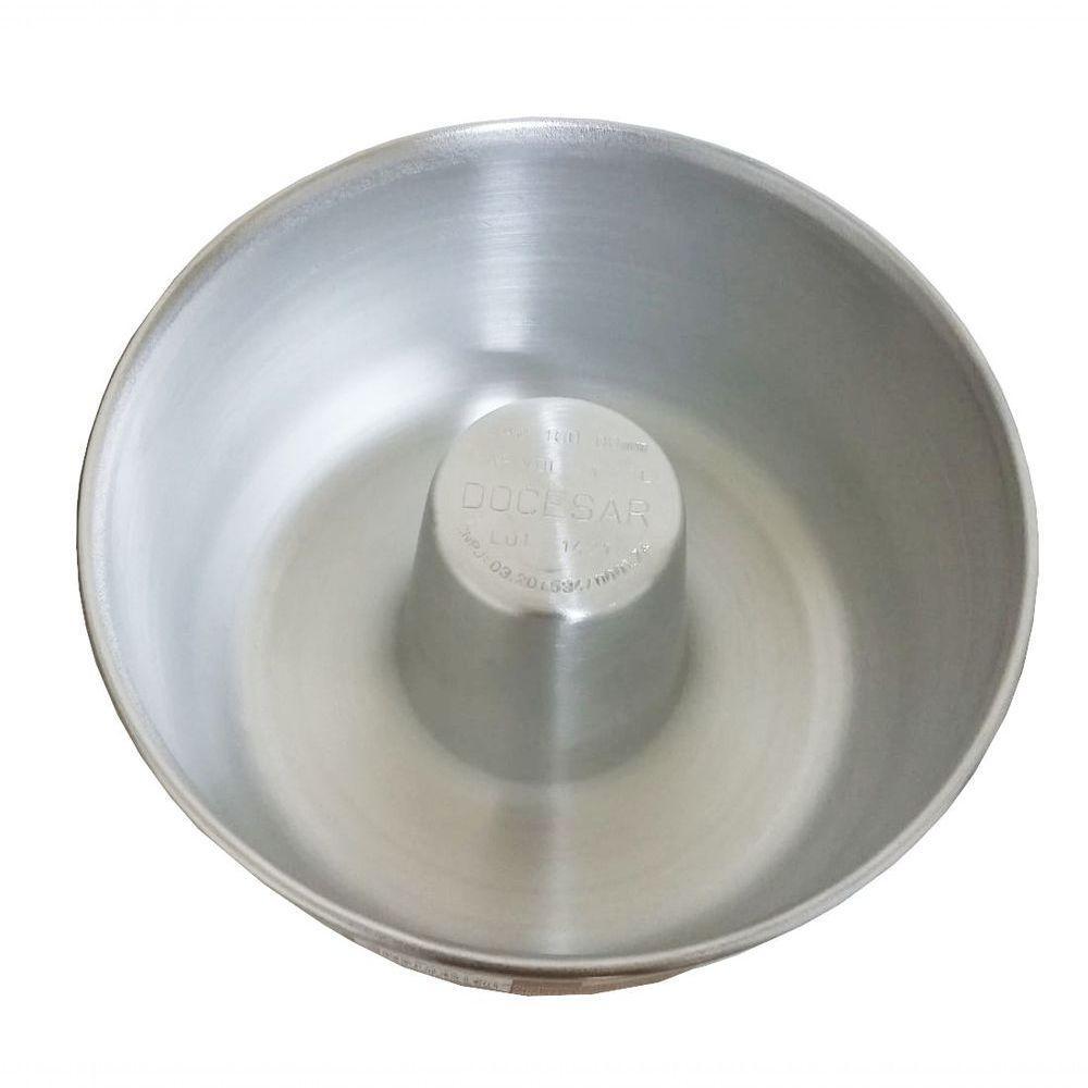 Kit 6 Formas Assadeiras De Pudim De Alumínio Grosso 16x8cm - 3