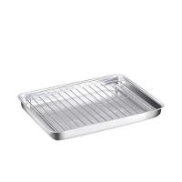 Forma Assadeira Retangular Com Grelha Grande 42x30cm - 1