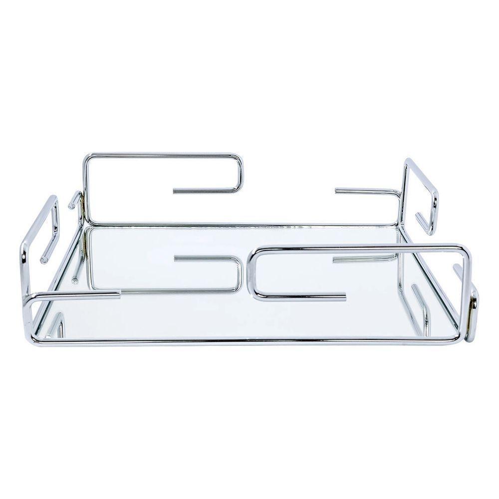 Bandeja Hara Gretha 22,5 X 22,5 Cm Cor:Prateado - 1