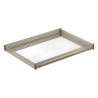 Bandeja Multiuso Hara Wire 40X70 Cm Cor:Champanhe - 1