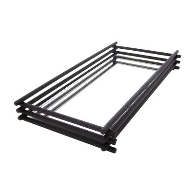 Bandeja Hara Wire Preto Fosco 40 X 70 Cm