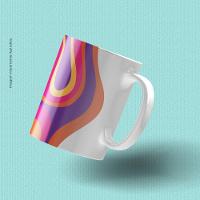 Cores Fluidas - Caneca De Qualidade Premium - 9