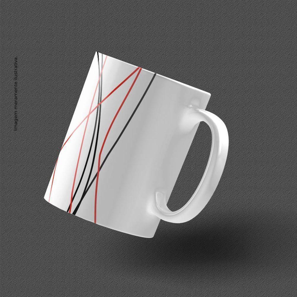 Linhas Abstratas - Caneca De Qualidade Premium - 3