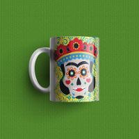 Dia De Los Muertos - Caneca De Qualidade Premium - 1
