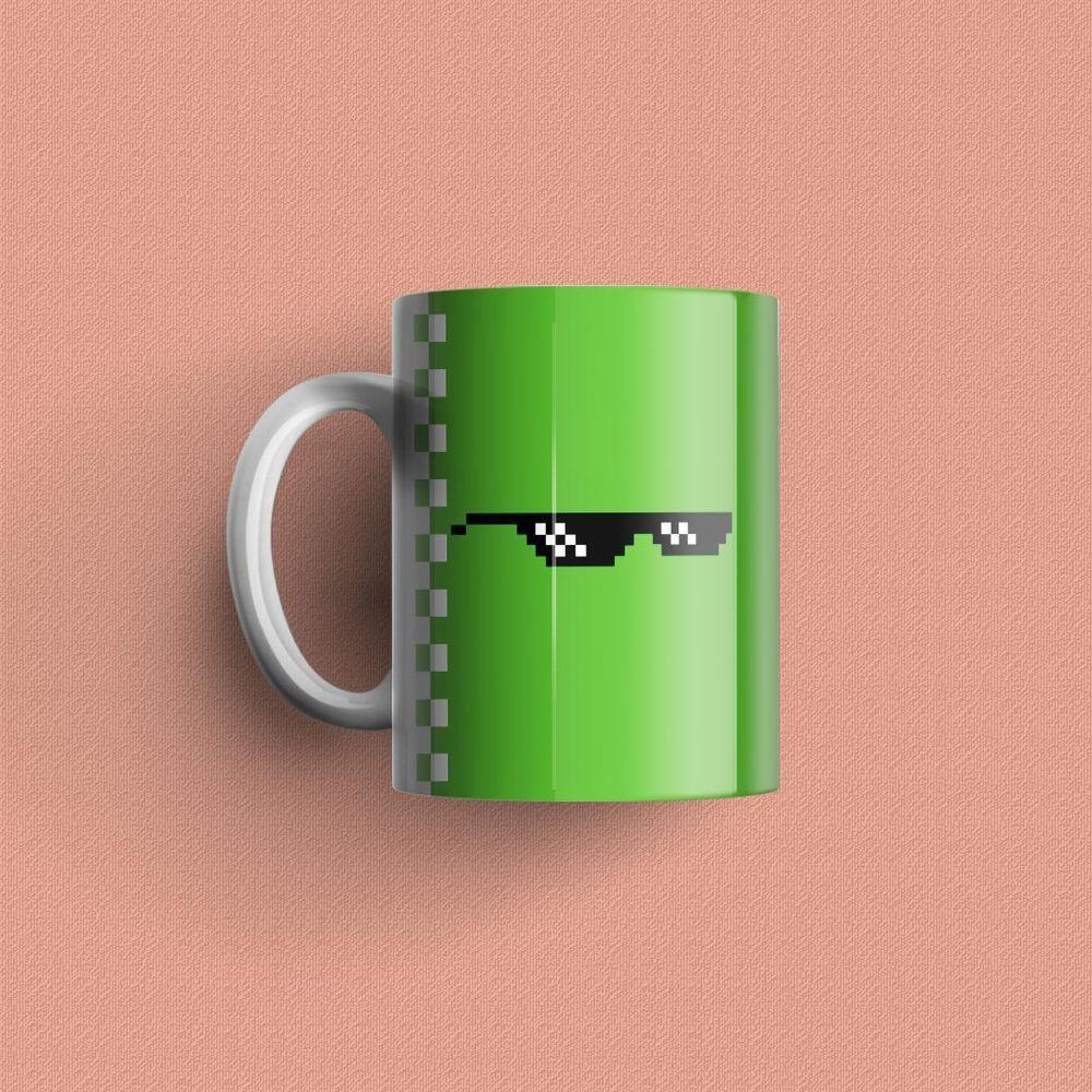 Óculos Thug Life - Caneca De Qualidade Premium - 1