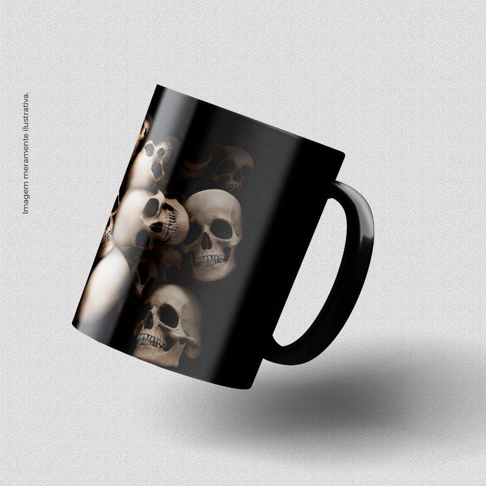 Caveiras - Caneca De Qualidade Premium - 3