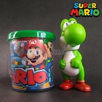 Kit Conjunto Boneco Colecionável Yoshi 10cm + Caneca Personalizada Super Mario World 350ml Cor:verde;gênero:masculino;ta - 2