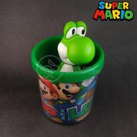 Kit Conjunto Boneco Colecionável Yoshi 10cm + Caneca Personalizada Super Mario World 350ml Cor:verde;gênero:masculino;ta - 5