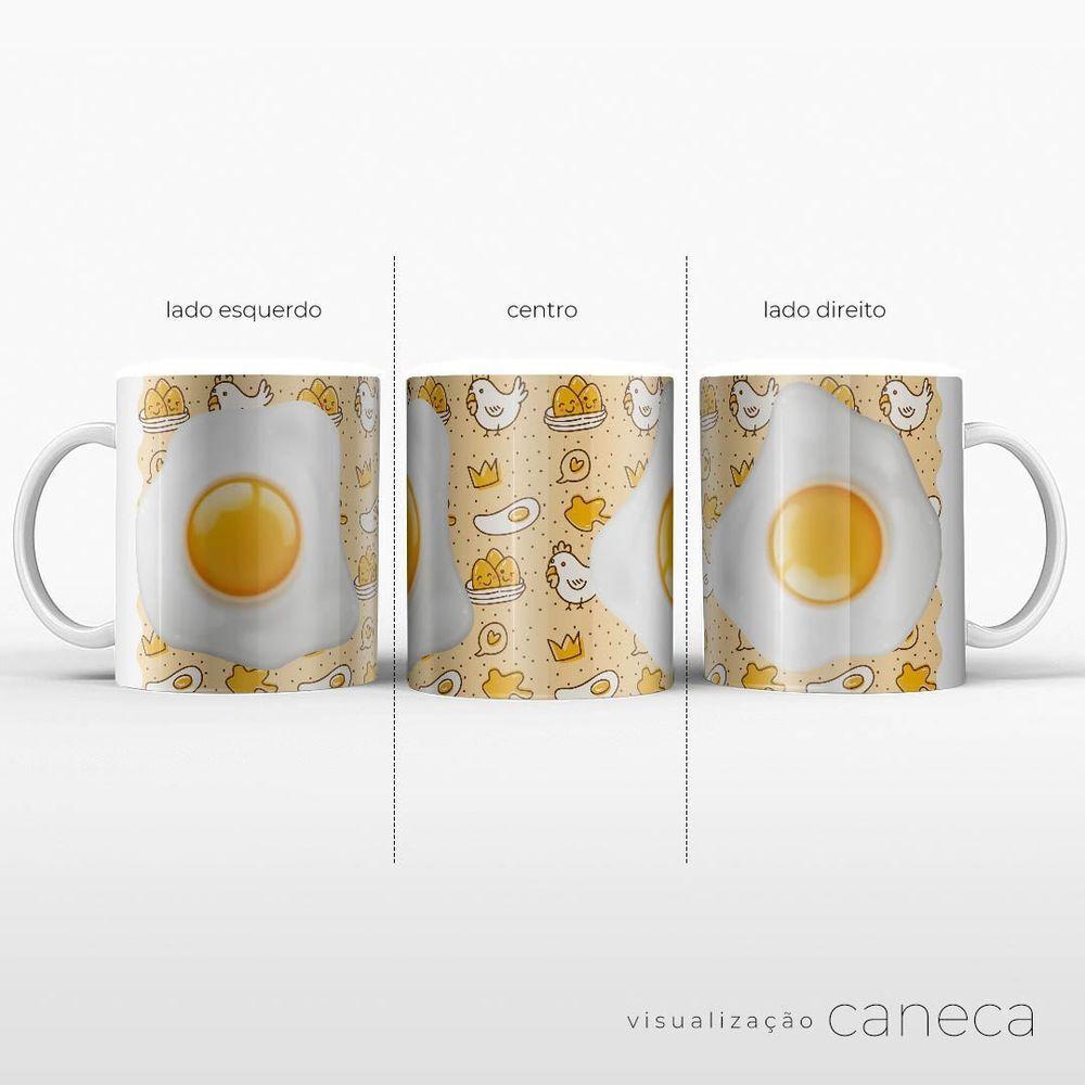 Ovo Frito - Caneca De Qualidade Premium - 4