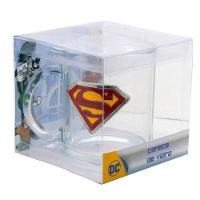 Caneca De Vidro 370ml Brasão Super Homem Tasco Inport - 2