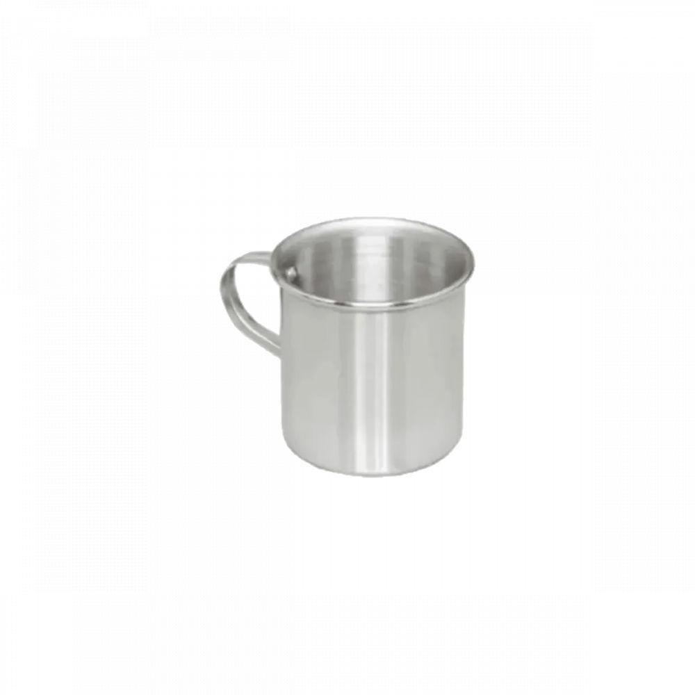 Caneca Escolar Alumínio Fundido Resistente Com Alça 300ml - 1