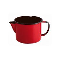Caneca Com Bico Esmaltada Vermelho 1 L Ewel - 1