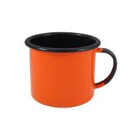 Caneca Grande Esmaltada Laranja 370 Ml Ewel - 1